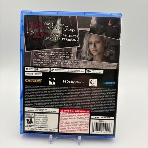 Resident Evil Requiem (PS5) - Played One Time Through - Picture 2 of 3